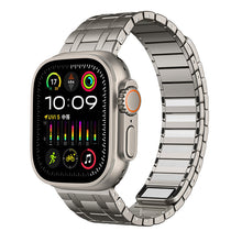 Load image into Gallery viewer, Frosted Stainless Steel Magnetic Band For Apple Watch
