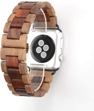 Load image into Gallery viewer, Natural sandalwood Apple watch strap