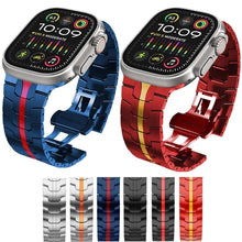 Load image into Gallery viewer, Titanium Stainless Steel Apple Watch Band