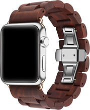 Load image into Gallery viewer, Natural sandalwood Apple watch strap