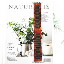Load image into Gallery viewer, Natural sandalwood Apple watch strap