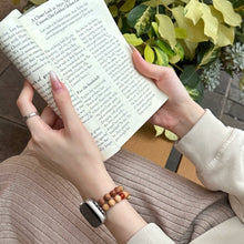 Load image into Gallery viewer, Sandalwood beads for Apple watch bracelet