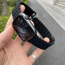 Load image into Gallery viewer, Magnetic Link Apple Watch Ocean band