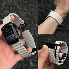 Load image into Gallery viewer, Magnetic Link Apple Watch Ocean band