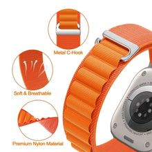 Load image into Gallery viewer, Premium Alpine Apple Watch Strap – High-quality, durable material for outdoor enthusiasts