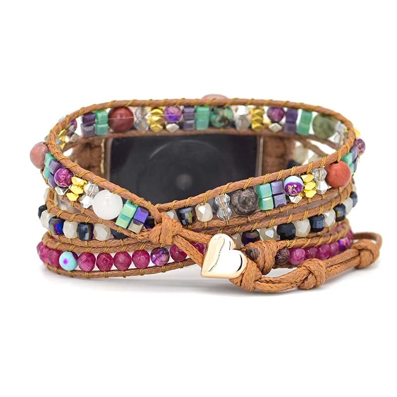 Healing Amethyst Protection Apple Watch Strap