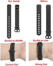 Load image into Gallery viewer, Soft Silicone Sports Replacement Accessories Bands for Fitbit Alta HR/Fitbit Alta