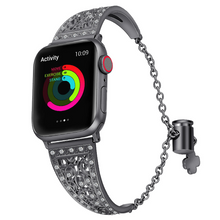Load image into Gallery viewer, đApple diamond watch strapđ