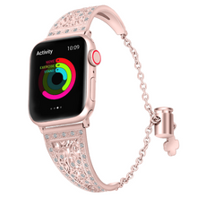 Load image into Gallery viewer, đApple diamond watch strapđ
