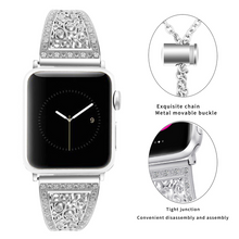 Load image into Gallery viewer, đApple diamond watch strapđ