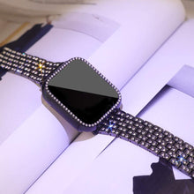 Load image into Gallery viewer, Pinstripe Diamond Apple Watch Band