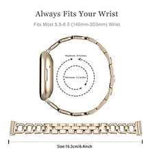 Load image into Gallery viewer, Top Stainless Steel Bands Compatible for Fitbit Versa 3&Fitbit Sense Smartwatch