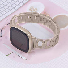 Load image into Gallery viewer, Top Stainless Steel Bands Compatible for Fitbit Versa 3&Fitbit Sense Smartwatch