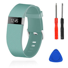 Load image into Gallery viewer, Compatible Bands Replacement for Fitbit Charge HR,Charge HR 1, with Metal Buckle Fitness Wristband Strap