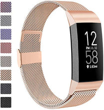 Load image into Gallery viewer, Metal Bands Compatible with Fitbit Charge 4/Charge 3/Charge 3 SE