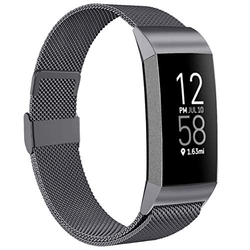 Metal Bands Compatible with Fitbit Charge 4/Charge 3/Charge 3 SE