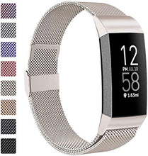 Load image into Gallery viewer, Metal Bands Compatible with Fitbit Charge 4/Charge 3/Charge 3 SE