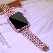 Load image into Gallery viewer, Pinstripe Diamond Apple Watch Band