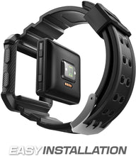 Load image into Gallery viewer, Fitbit Blaze Bands with Protective Case (Black)