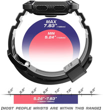 Load image into Gallery viewer, Fitbit Blaze Bands with Protective Case (Black)