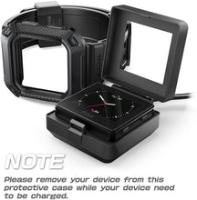 Load image into Gallery viewer, Fitbit Blaze Bands with Protective Case (Black)