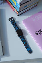 Load image into Gallery viewer, Ocean Blue Camo Apple Watch Strap - Apple Watch Strap - Le Luxe Straps