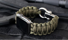 Load image into Gallery viewer, Steel Clasped Nylon Survival Loop - Luxe Strap