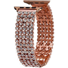 Load image into Gallery viewer, Pebble Diamond Steel Interlock - Luxe Strap