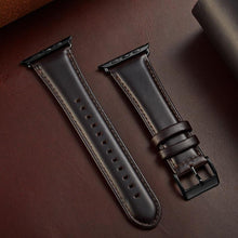 Load image into Gallery viewer, Dark Wax Leather - Luxe Strap
