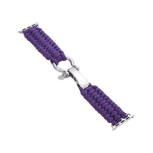 Load image into Gallery viewer, Steel Clasped Nylon Survival Loop - Luxe Strap