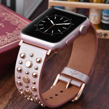 Load image into Gallery viewer, Studded Leather - Luxe Strap