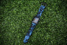Load image into Gallery viewer, Navy Camo Apple Watch Strap - Apple Watch Strap - Le Luxe Straps