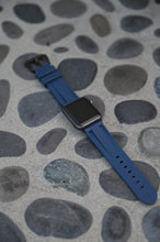 Load image into Gallery viewer, Navy Rubber Apple Watch Strap - Apple Watch Strap - Le Luxe Straps