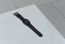 Load image into Gallery viewer, Black Rubber Apple Watch Strap - Apple Watch Strap - Le Luxe Straps