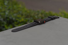 Load image into Gallery viewer, Black Rubber Apple Watch Strap - Apple Watch Strap - Le Luxe Straps