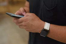 Load image into Gallery viewer, White Rubber Apple Watch Strap - Apple Watch Strap - Le Luxe Straps