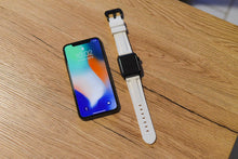 Load image into Gallery viewer, White Rubber Apple Watch Strap - Apple Watch Strap - Le Luxe Straps
