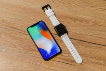 Load image into Gallery viewer, White Rubber Apple Watch Strap - Apple Watch Strap - Le Luxe Straps