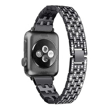 Load image into Gallery viewer, Pinstripe Diamond Apple Watch Band