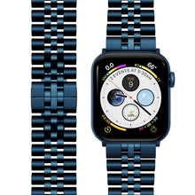 Load image into Gallery viewer, Blue Apple watch strap