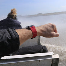 Load image into Gallery viewer, Carterjett Nylon NATO Apple Watch Band in Red - Cult of Mac Watch Store