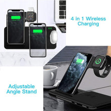Load image into Gallery viewer, 15W Qi Fast Wireless Charger Stand - Luxe Strap