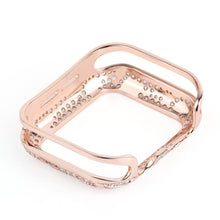 Load image into Gallery viewer, Armor Carved Diamond Protective Case Compatible With All Apple Watch Series - Elegance & Splendour