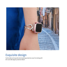 Load image into Gallery viewer, Quasar Protective Diamond Case Compatible With Apple Watch - Elegance & Splendour