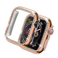 Load image into Gallery viewer, Quasar Protective Diamond Case Compatible With Apple Watch - Elegance & Splendour