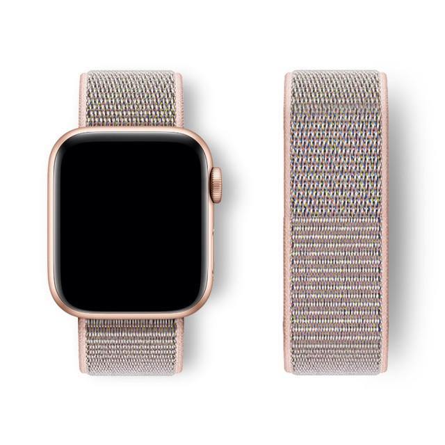 Pink Sand Nylon Sport - Luxe Strap