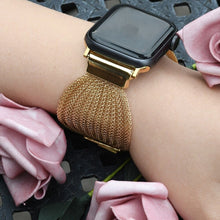 Load image into Gallery viewer, Metal Mesh Butterfly Strap For Apple Watch