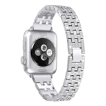 Load image into Gallery viewer, Pinstripe Diamond Apple Watch Band