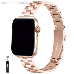 Stainless Steel Apple Watch Band + Case (All Series