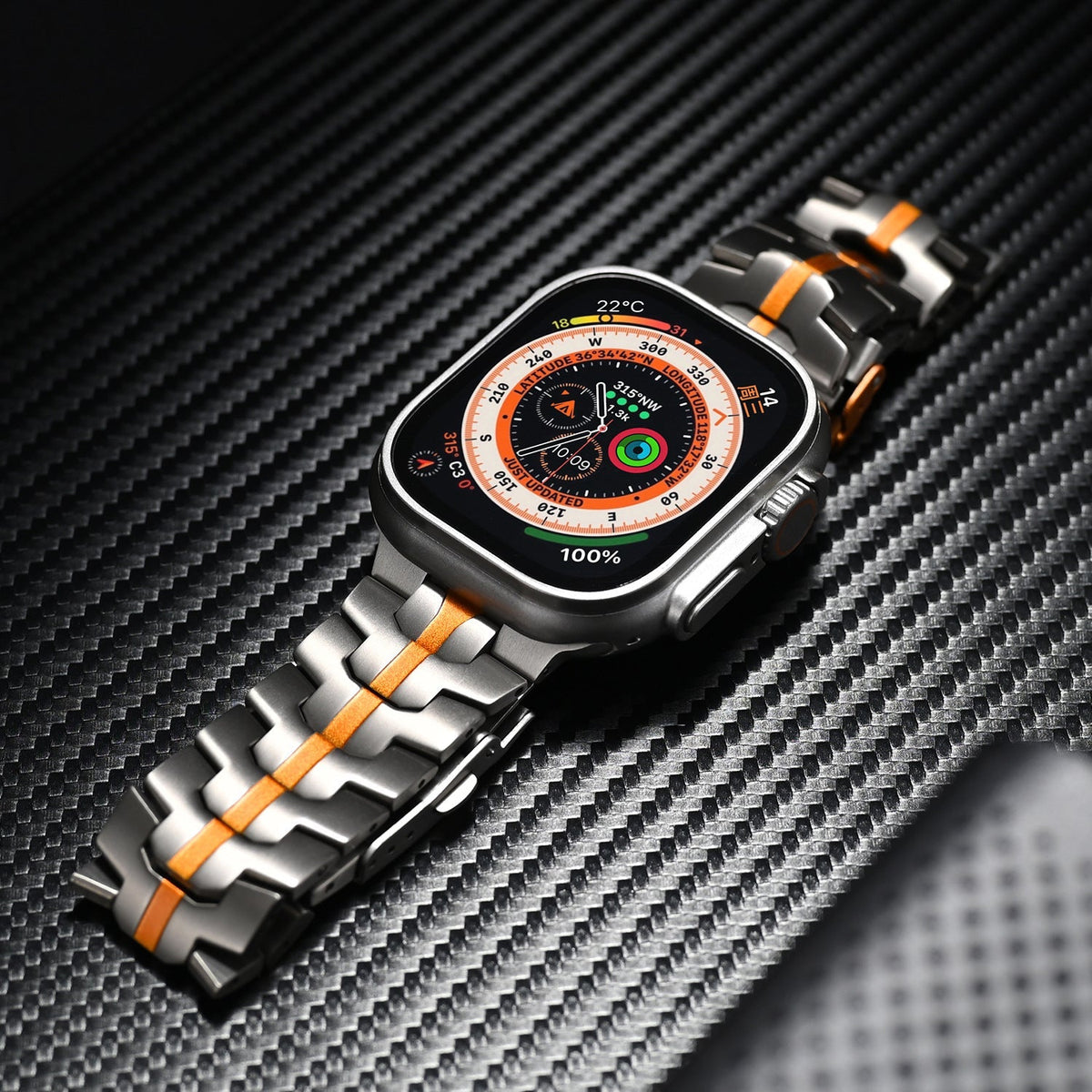 Titanium Band For Apple Watch